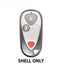 2001-2006 (AFTERMARKET) Keyless Entry Remote SHELL for Acura MDX | E4EG8D-444H-A - Grey