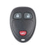 2005-2011 GM / 3-Button Keyless Entry Remote / PN: 15777636 / KOBGT04A (AFTERMARKET)