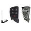 2021-2025 GM / 5-Button Smart Key Smart Key Replacement Case & Pad / PN: YGOG21TB2