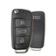 2006-2015 (OEM REFURB) Remote Flip Keys for Audi Q3 - A6 | PN: 4F0837220AG | IYZ 3314