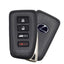2020-2022 Lexus IS350 IS300 / 4-Button Smart Key / PN: 89904-53E70 / HYQ14FLB (OEM)