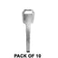 (AFTERMARKET) Ford HU101 High Security Test Blade - Pack x10