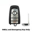 2017-2022 (AFTERMARKET) Smart Key Shell for Ford Fusion - Explorer | PN: 7812A