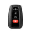 Autel - Universal Smart Key Toyota - Style 4 Button- 8A Chip