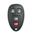 2005-2012 GM / 4-Button Keyless Entry Remote / PN: 15252034 / KOBGT04A (AFTERMARKET)