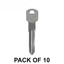(AFTERMARKET) GM B86 Test Key Blade - Pack x10