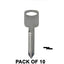1996-2006 (AFTERMARKET) Metal Head Keys for Ford Taurus | H75 - 1196FD - Pack x10