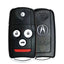 2009-2014 Acura TL / 4-Button Remote Flip Key / PN: 35113-TL0-A00 / MLBHLIK-1T (Driver 1) (OEM)