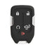 2021-2022 GMC Sierra / 5-Button Smart Key / PN: 13522904 / HYQ1ES (OEM Recase)