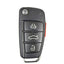 2006-2010 Audi / 4-Button Remote Flip Key / PN: 8E0-837-220-R / MYT4073A (OEM Recase)