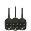 2015-2019 (AFTERMARKET) Remote Head Keys for Ford Fiesta | PN: 164-R7976 | CWTWB1U793 - Pack x3