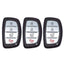 2017-2019 (AFTERMARKET) Smart Keys for Hyundai Ioniq | PN: 95440-G2000 | HYQ4AA - Pack x3