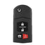 2006-2015 (OEM RECASE) Remote Flip Keys for Mazda MX-5 | PN: BBM4-67-5RY | BGBX1T478SKE125-01