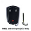 2014-2019 (AFTERMARKET) Smart Key Shell for Cadillac ATS - XTS | PN: 13598506 - 13510253 - 13594023