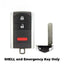 2013-2015 (AFTERMARKET) Smart Key Shell for Acura RDX | PN: 72147-TX4-A51 - 72147-TX4-A41