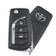 2018-2022 Toyota Camry / 4-Button Flip Key / PN: 89070-06790 / HYQ12BFB / H Chip (OEM Refurb)