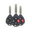 2013-2020 (AFTERMARKET) Remote Head Keys for Subaru BRZ - Scion | PN: 57497-CA110 | HYQ12BBY - Pack x3