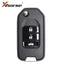 Xhorse - XKHO20EN - Honda Style Universal Remote Flip Key – 3 Button, Wired, VVDI Key Tool (New Version of XKHO00EN)