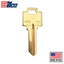 (ILCO) WR5-BR Ilco Weiser Key – Brass