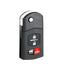 2009-2010 Mazda 6 / 4-Button Flip Key / PN: 4238A-41525 / 5WK43451E (AFTERMARKET)