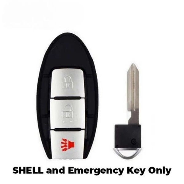 2008-2020 (AFTERMARKET) Smart Key Shell for Nissan - Infiniti QX50 - 370Z | PN: 267T-5WK49622 Hover Image