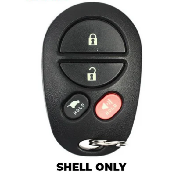 2008-2019 (AFTERMARKET) Keyless Entry Remote SHELL for Toyota Highlander - Tundra | GQ43VT20T