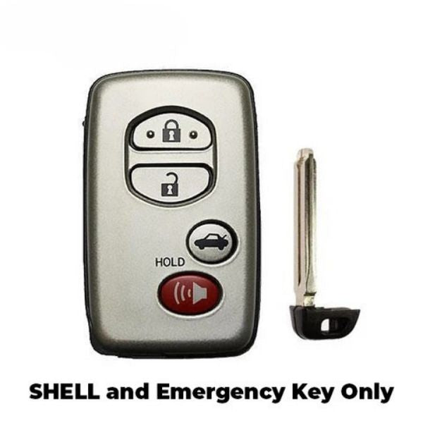 2009-2014 (AFTERMARKET) Smart Key Shell for Toyota Corolla - Camry | PN: 1551A-14AAB