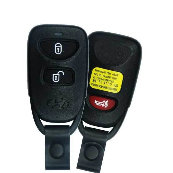 2006-2008 Hyundai Accent / 3-Button Keyless Entry Remote / PN: 95430-1E011 / PLNHM-T002 (OEM Refurb) Hover Image