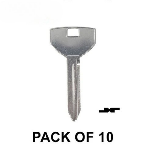 (AFTERMARKET) Chrysler - Dodge - Jeep Y157 - P1794 Metal Key Blank - Pack 10 Hover Image