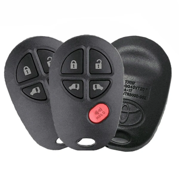 2004-2017 (OEM RECASE) Remote Keyless Entry for Toyota Sienna | PN: 89742-AE030 |  Pack x3 Hover Image
