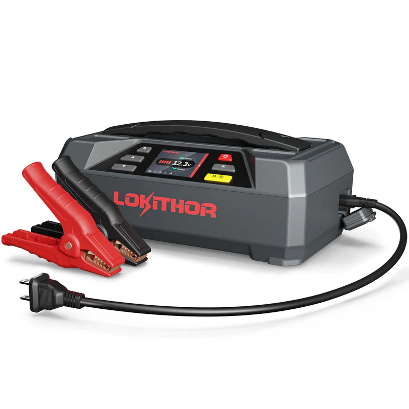 Lokithor - JTC4250 LiFePO₄ 12V 4250A 89.6Wh Jump Starter + Battery Tester + Battery Charger with ConnectMax Technology