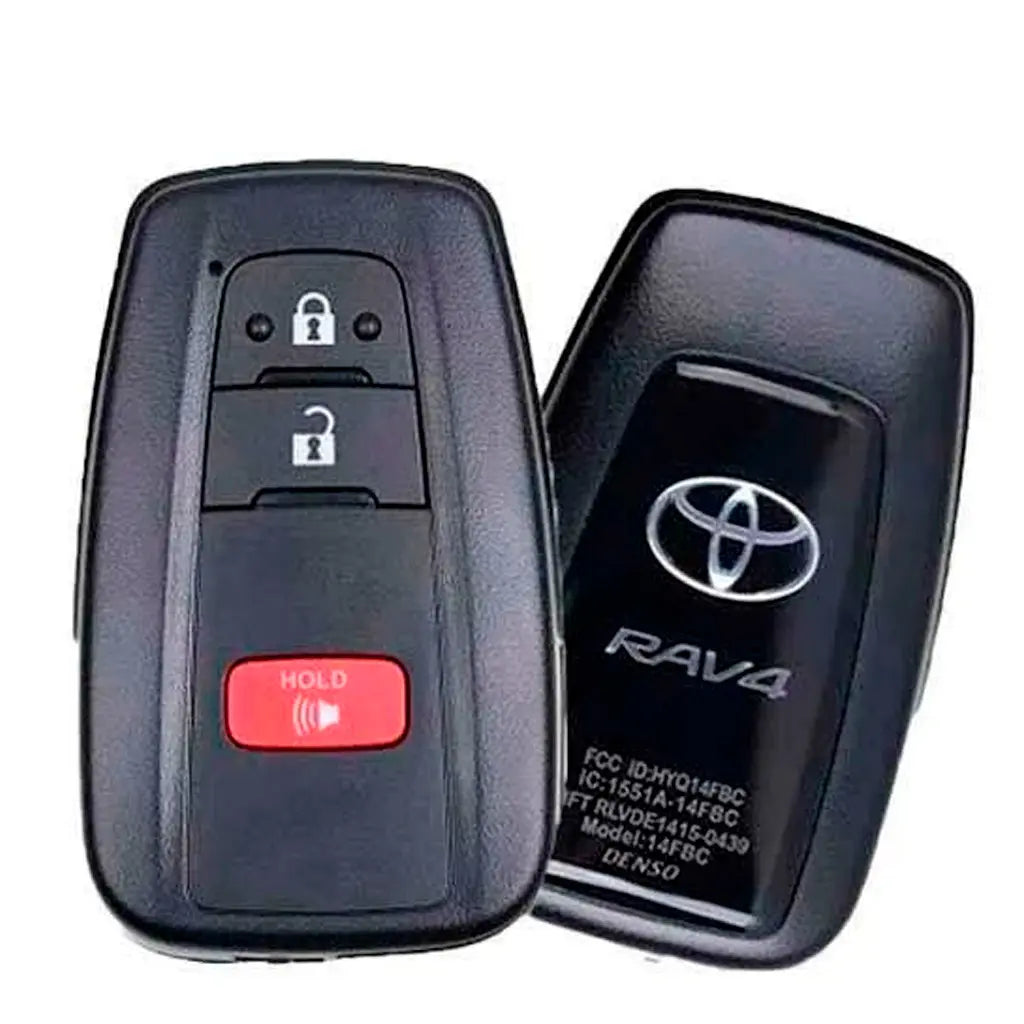2019-2021 (OEM Refurb) Smart Key for Toyota RAV4 | PN: 8990H-0R010 / HYQ14FBC-0351
