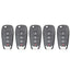 2016-2019 (AFTERMARKET) Remote Flip Keys for Chevrolet Cruze | PN: 13514135 | Pack x5