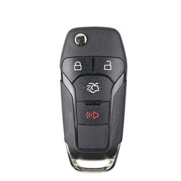 2013 - 2016 (AFTERMARKET) Remote Flip Keys for Ford  Fusion  | PN: FLIP-FORD-4B2HS | N5F-A08TAA Hover Image