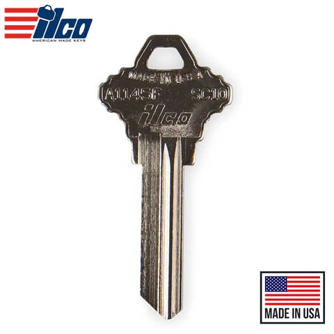 (ILCO) A1145F-SC10 Ilco Schlage Key – 6-Pin / Disc Hover Image
