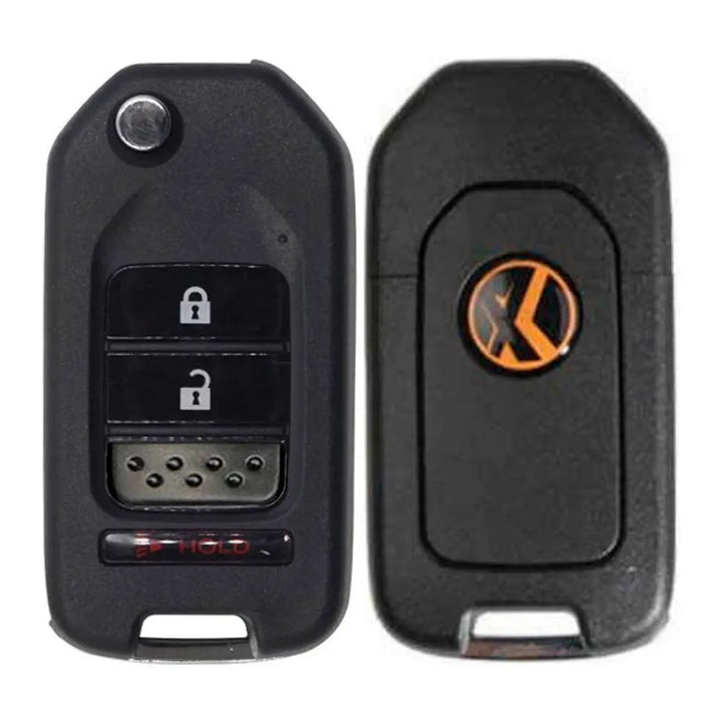 Xhorse - XKHO02EN - Universal Remote Head Key for VVDI Key Tool - Honda Style Hover Image