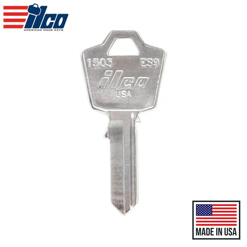 (ILCO) 1503-ES9 Ilco Key – Brass Hover Image