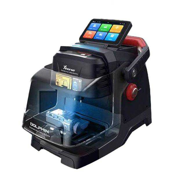 Xhorse Dolphin II XP-005L – Portable High-Security Key Cutting Machine with Built-in Battery Hover Image
