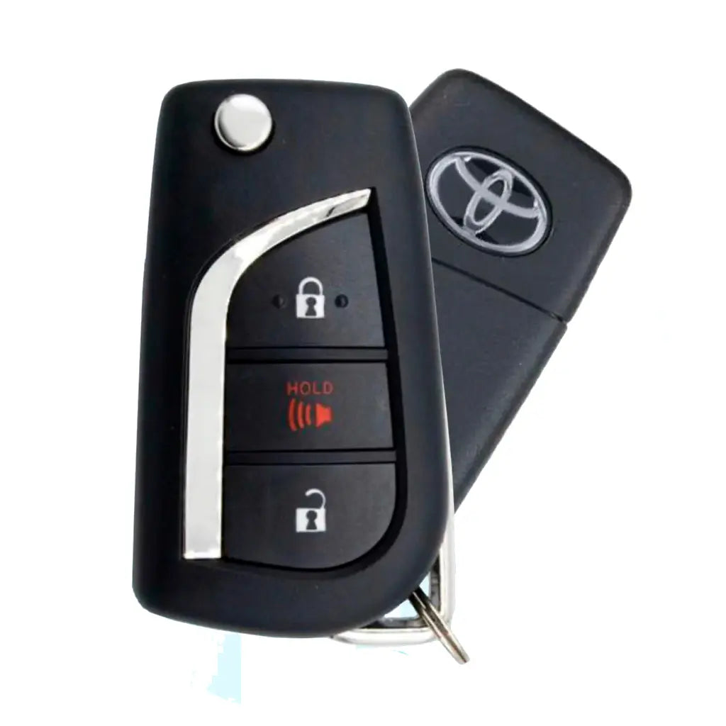 2020-2021 (OEM Refurb) Remote Flip Key for Toyota C-HR | PN: 89070-10082
