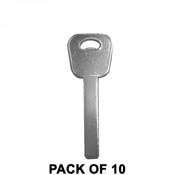 2008-2019 (AFTERMARKET) Metal Head Keys for Kia Hyundai | VA2 KK12P - KK12-P - Pack x10 Hover Image