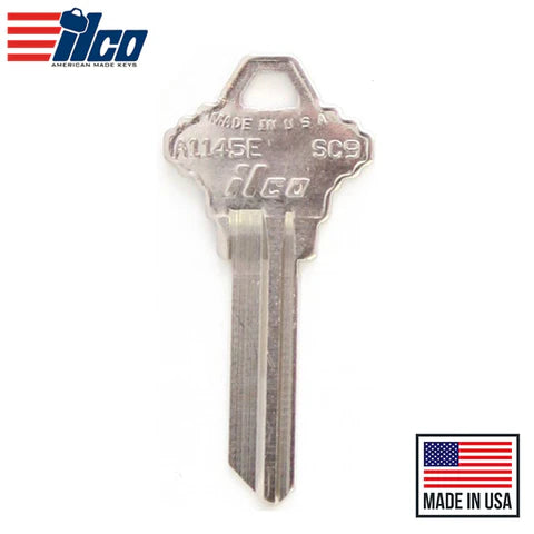 (ILCO) 101-E Ilco Schlage Key – 6-Pin / Disc