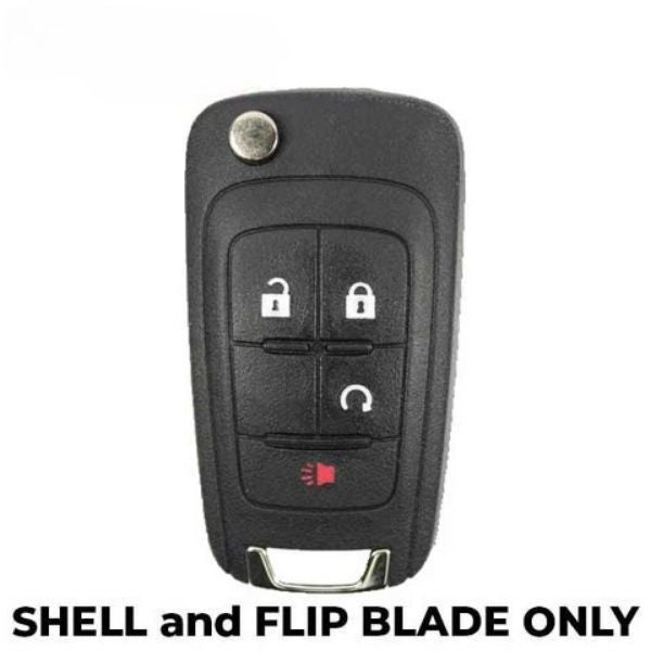 2010-2019 (AFTERMARKET) Flip Key Shell for Chevrolet Impala -  Trax | OHT01060512