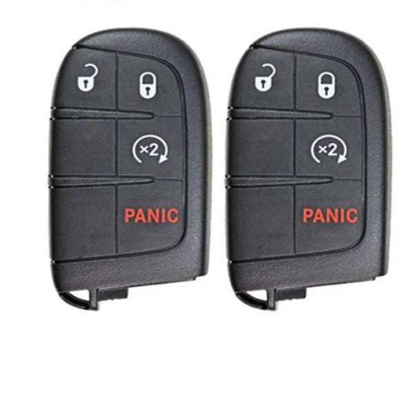 2015-2021 (AFTERMARKET) Smart Keys for Jeep Renegade | PN: 6BY88DX9AA | M3N-40821302 - Pack x2