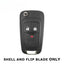 2013-2015 (AFTERMARKET) Flip Key Shell for Chevrolet Spark | A2GM3AFUS03