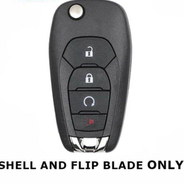 2019-2022 (AFTERMARKET) Flip Key Shell for Chevrolet Cruze -Trailblazer | LXP-T004 Hover Image
