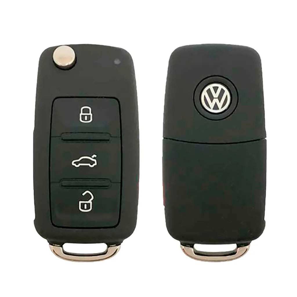 2010-2016 (OEM Refurb) Remote Flip Key for Volkswagen Jetta - Passat - Golf | PN: 5K0837202AK / NBG010206T