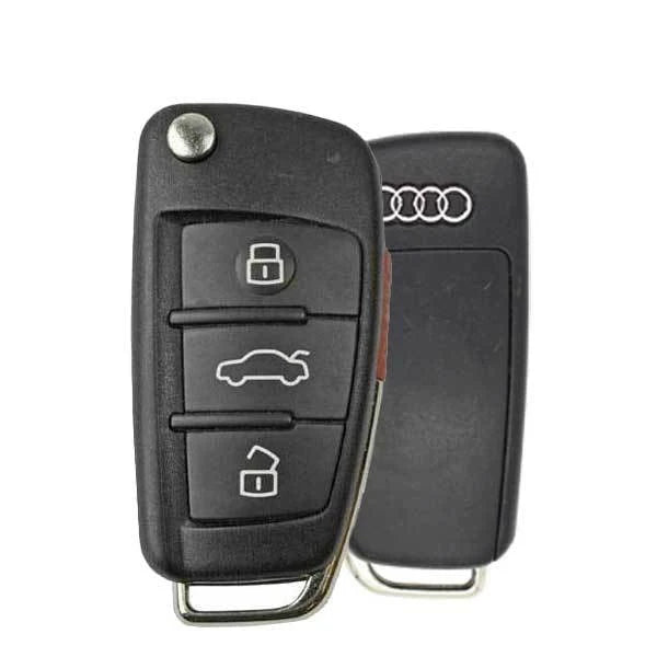2006-2015 (OEM REFURB) Remote Flip Keys for Audi Q3 - A6 | PN: 4F0837220AG | IYZ 3314