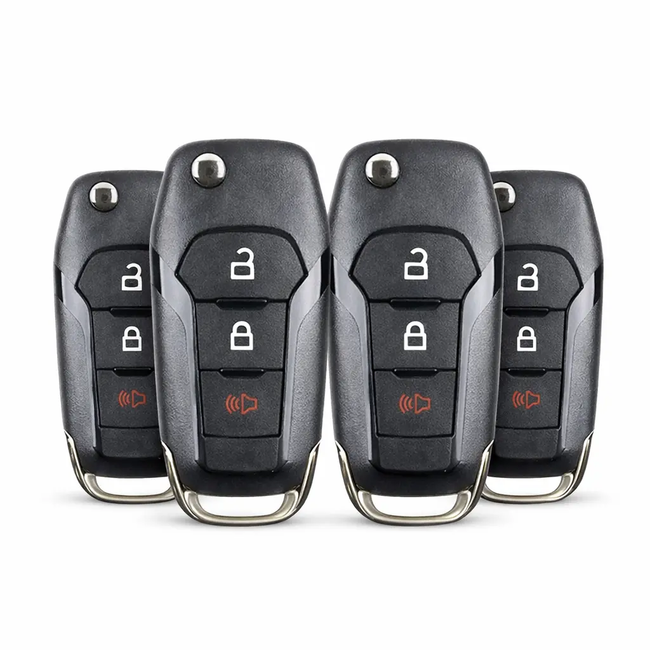 2013-2019 (AFTERMARKET) Remote Flip Keys for Ford F-Series | N5F-A08TAA - Pack x4 Hover Image