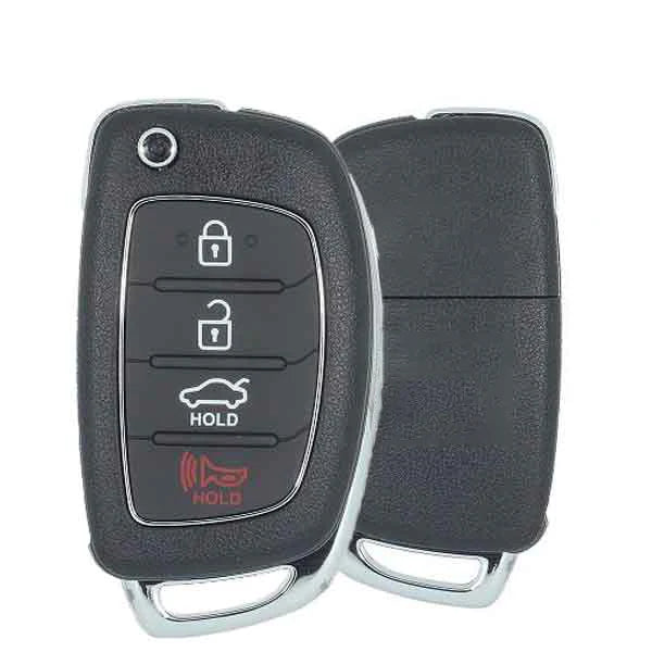 2015-2017 (OEM RECASE) Remote Flip Keys for Hyundai Sonata | PN: 95430-C1010 | TQ8-RKE-4F16