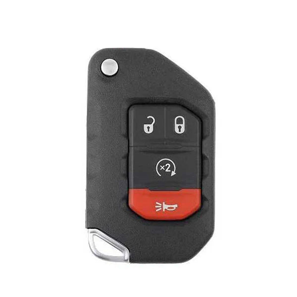 2018-2024 (AFTERMARKET) Remote Flip Keys for Jeep Wrangler - Gladiator | OHT1130261 Main image